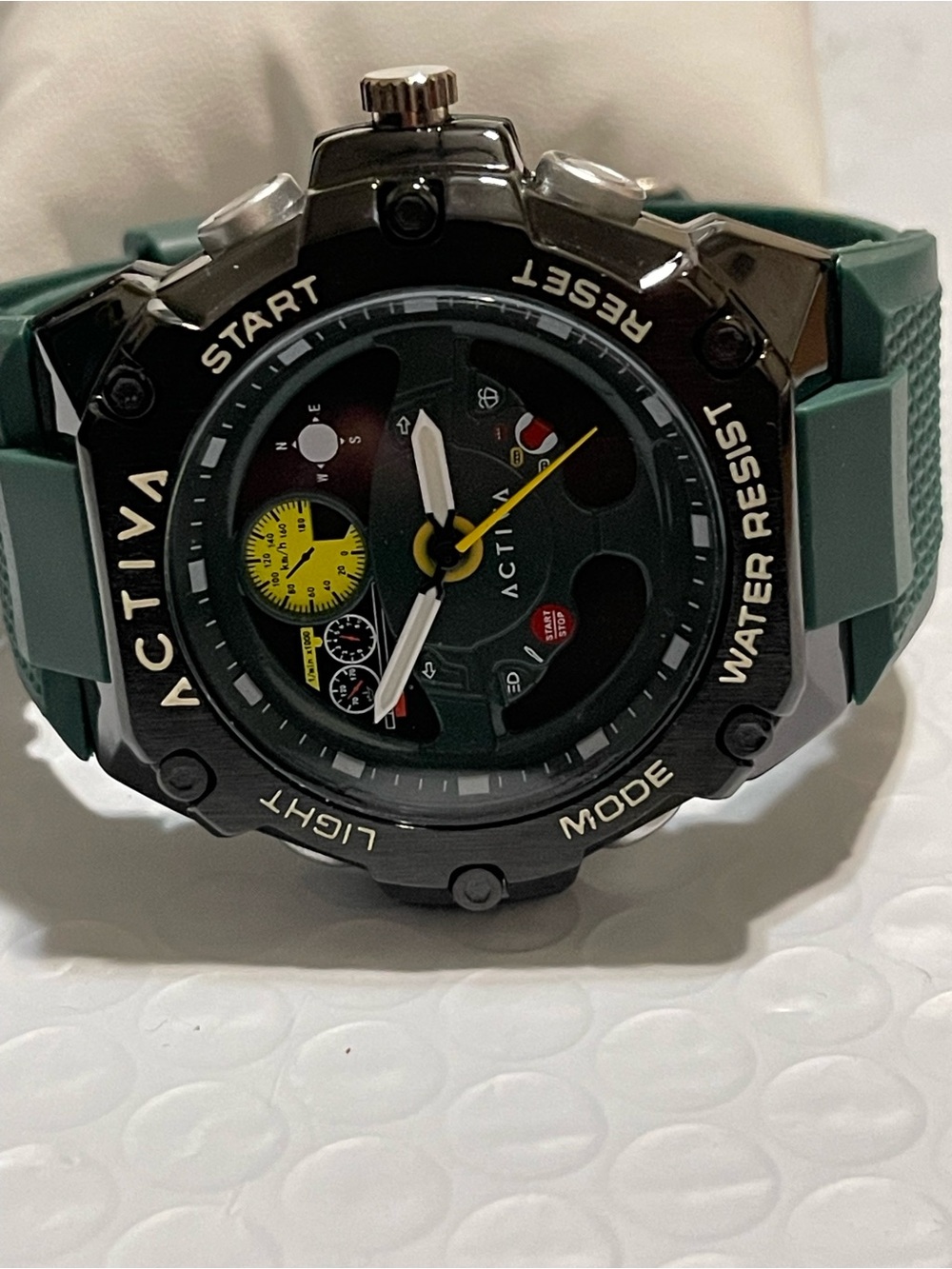 Activa X Invicta Analog Digital Men's Watch - 55mm. Green - Picture 5 of 12
